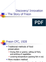 Lecture 1 - Story of Freon