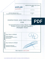 ITP-Tubular Poles - Sample Test PDF