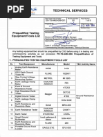 Prequalified Testing Devices List