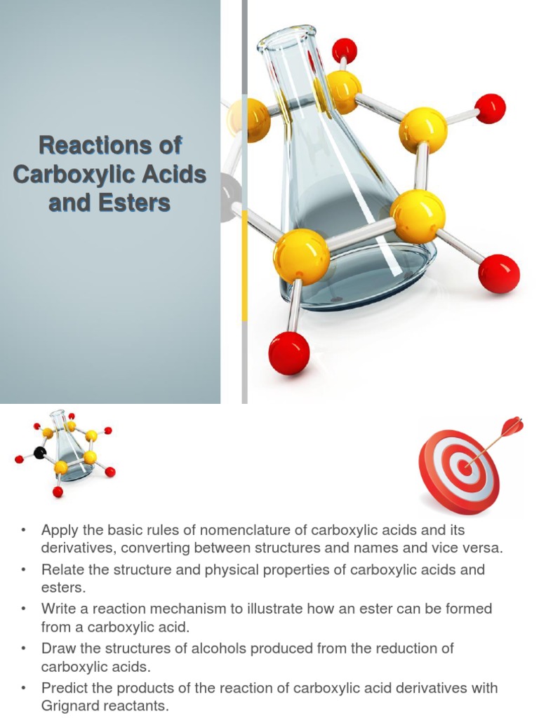 Chem 3 - Carboxylic Acids and Esters | PDF | Ester | Carboxylic Acid