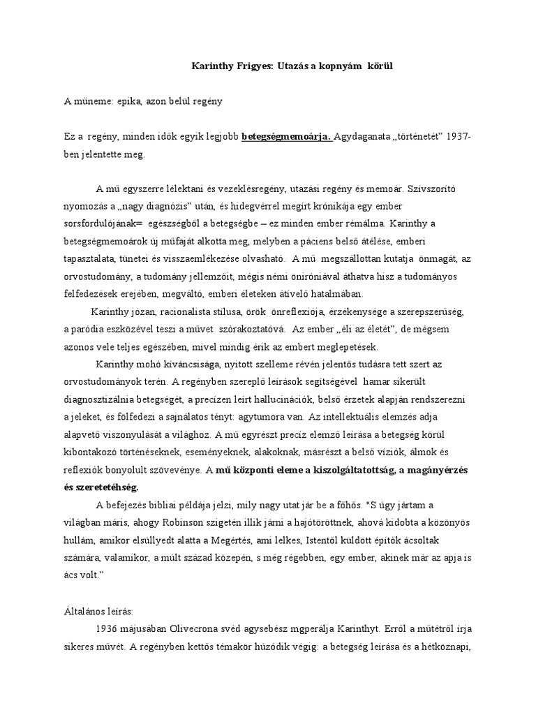 Karinthy Frigyes | PDF