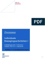 Theorie Van de Sport Zwemmen PDF