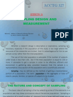 Lesson 6 - Sampling Design and Measurement (Rev)