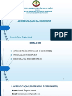 00 - Apresentacao Disciplina Gestao de Projectos