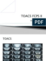 Toacs Fcps Ii: by Maj Atif Najam Mbbs Fcps