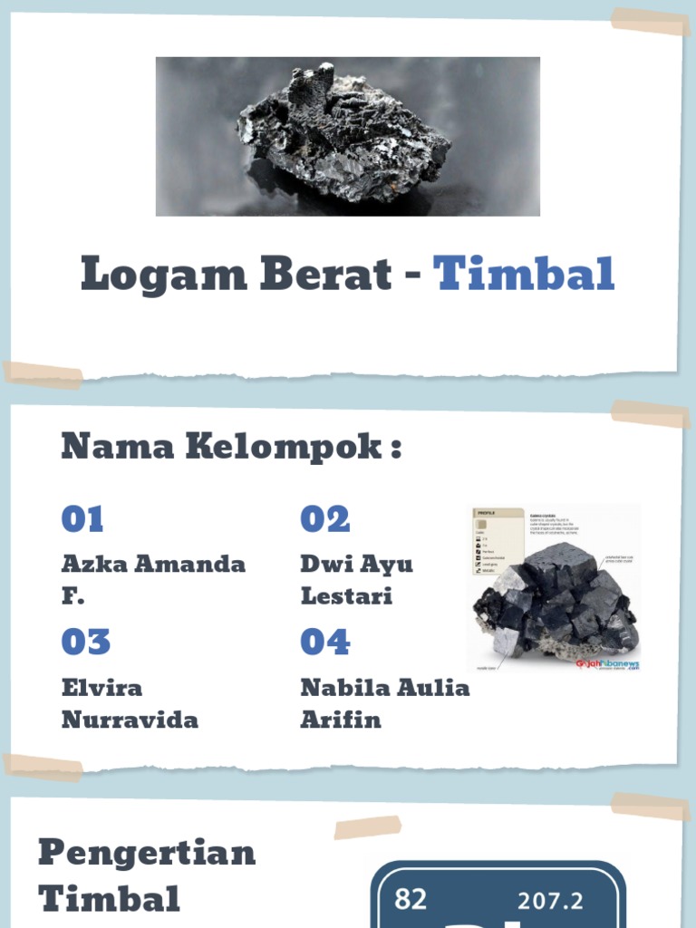 Kimia Lingkungan Timbal PDF