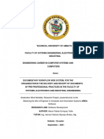 Graduation Work Modality: Research Project, Presented Prior To The Obtaining The Title of Engineer in Computer and Information Systems AREA: Software