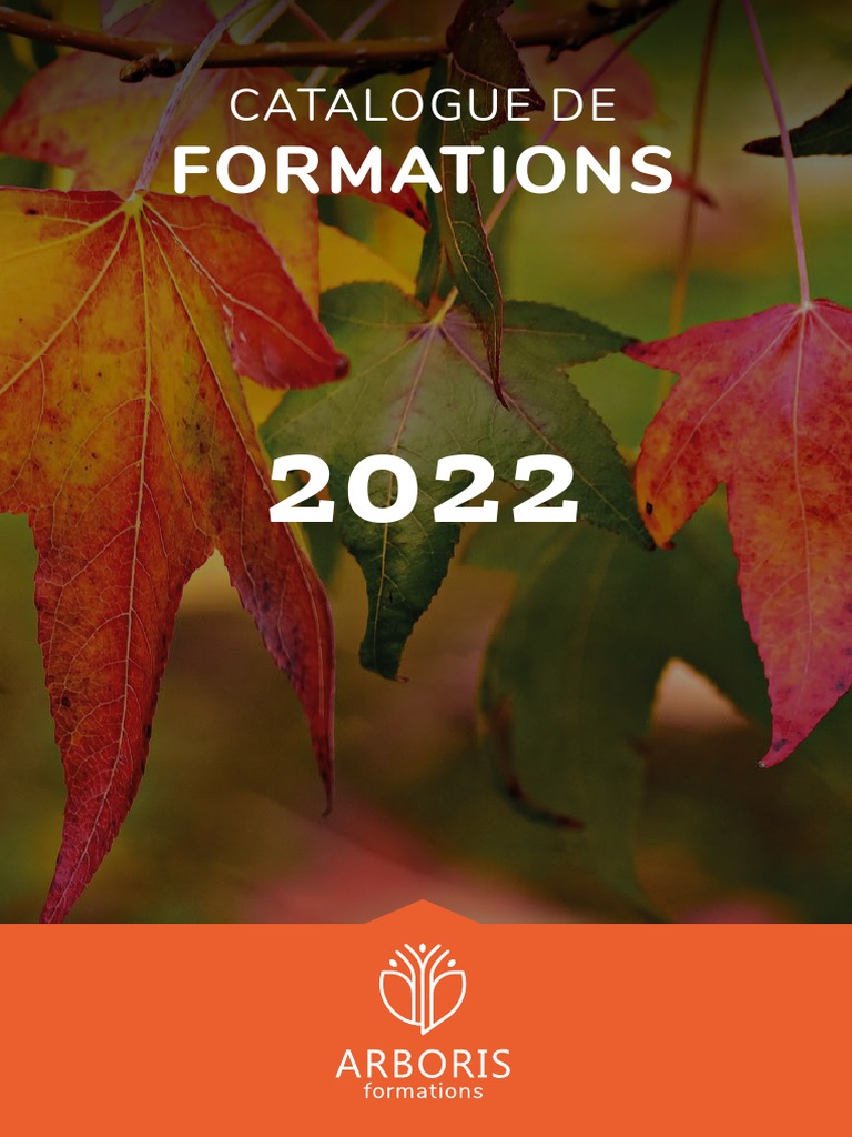 Formations Arboris Consultants 2022 | PDF | Arbres | Botanique