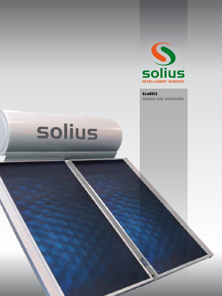Solius EcoKit | PDF | Química Física | Ciências Físicas