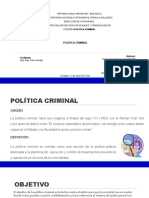 Presentación Politica Criminal