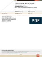 OCI Foundation Associate ScoreReport PDF
