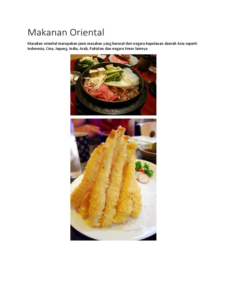 makanan oriental PDF