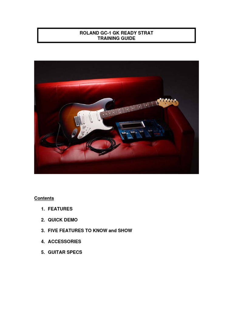 Gc 1 training guide pdf guitars european musical instruments