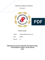 Bagan Alir Analisis Dan Desain Sistem PDF