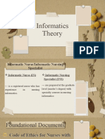 Informatics Theory