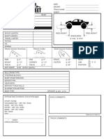 RC10T EditableSetupSheet