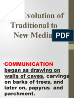 Evolution of Communication from Traditional to Digital Media