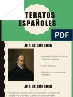 Literatos Españoles