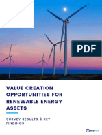 Value Creation Opportunities For Renewable Energy