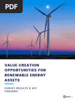 Value Creation Opportunities For Renewable Energy