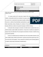 Form - CWTS101 Essay #5