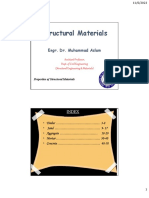 Properties of Structural Materials