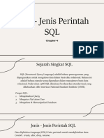 Chapter Jenis Jenis Perintah Mysql