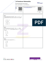Tes Evaluasi - Metode Matematika Dan Postulat 1 PDF