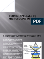 Tehnici Speciale de Microscopie Optică