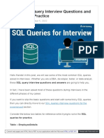 SQL Queries Pitanja