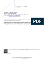 (Asian Survey 1991-Oct Vol. 31 Iss. 10) Charles H. Kennedy - The Politics of Ethnicity in Sindh (1991) (10.2307 - 2645065) - Libgen - Li