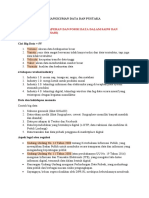 Rangkuman Data Dan Pustaka