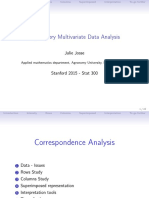 Exploratory Multivariate Data Analysis. Julie Josse 2015