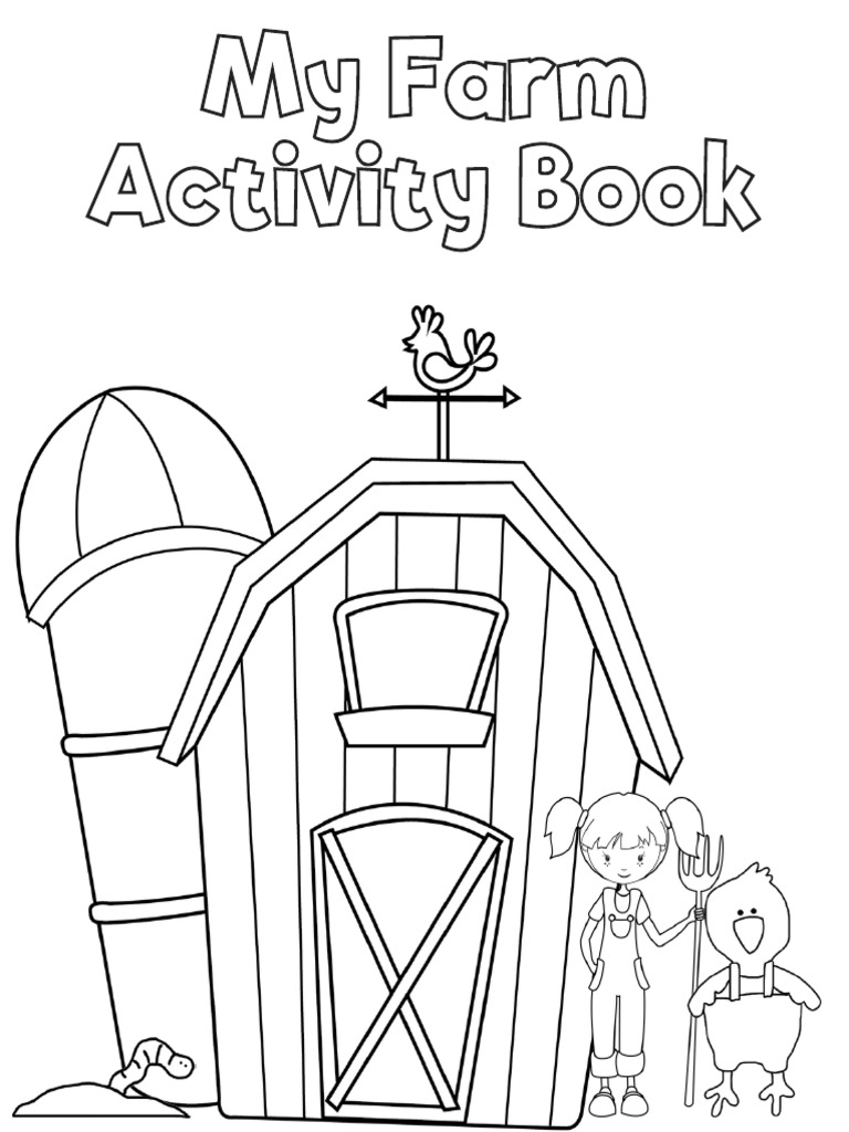 Free Printable Preschool Farm Book | PDF
