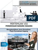 Bab 8 PERSEDIAAN BARANG DAGANG - A KUDDY