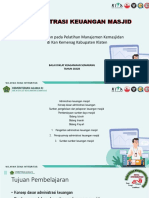 Administrasi Keuangan Masjid PDF