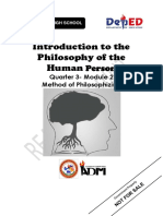 Intro. To Philosophy12 - q1 - Mod2 - Method of Philosophizing - v5