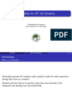 AIT UG Internship Guide