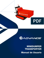 Dumper de Orugas Manual - Advance - Transporter-1