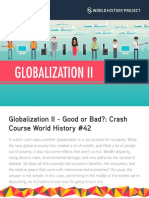 CC Globalization II Good or Bad CCWH 42