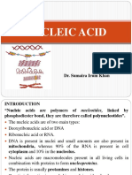Biochemistry of NUCLEIC ACID