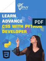 Learn Advance CSS and Python Web Development