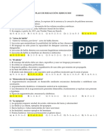 Plan de Redacción 3 - Guía de Ejercitación