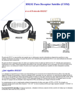 Construcción Cable RS232 para Receptor Satelite (COM)