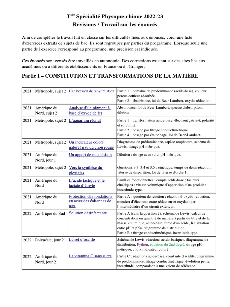 Titrage Conductimétrique au Bac | PDF | Lois du mouvement de Newton ...