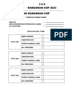 Formulir 360 Ramadhan Cup 2023