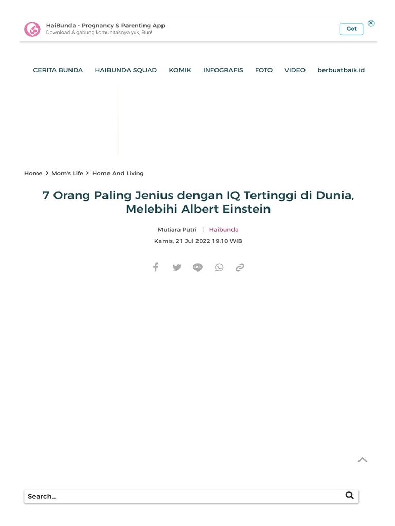 manusia dengan iq tertinggi di dunia yang masih hidup dan kisah suksesnya