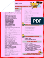 4-Lista de Materiales Kinder Rojo 2023