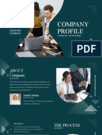 Blue Modern Professional Company Profile Presentation