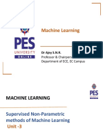 Machine Learning: DR Ajey S.N.R
